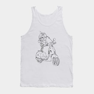 Courtney Throws Caution to the Wind Tank Top